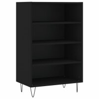 vidaXL Highboard Schwarz 57x35x90 cm Holzwerkstoff