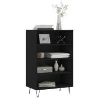 vidaXL Highboard Schwarz 57x35x90 cm Holzwerkstoff