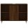 vidaXL Badschrank Braun Eichen-Optik 80x33x60 cm Holzwerkstoff