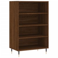 vidaXL Highboard Braun Eichen-Optik 57x35x90 cm...