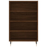 vidaXL Highboard Braun Eichen-Optik 57x35x90 cm Holzwerkstoff