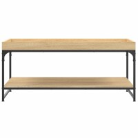 vidaXL Couchtisch Sonoma-Eiche 100x49x45 cm Holzwerkstoff