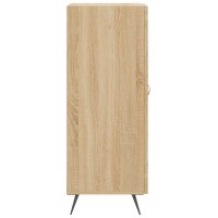 vidaXL Sideboard Sonoma-Eiche 34,5x34x90 cm Holzwerkstoff