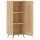 vidaXL Sideboard Sonoma-Eiche 34,5x34x90 cm Holzwerkstoff