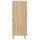 vidaXL Sideboard Sonoma-Eiche 34,5x34x90 cm Holzwerkstoff