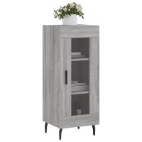 vidaXL Sideboard Grau Sonoma 34,5x34x90 cm Holzwerkstoff