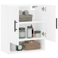 vidaXL Wandschrank Wei&szlig; 60x31x70 cm Holzwerkstoff