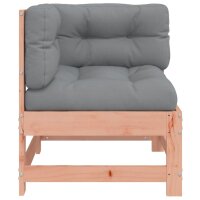 vidaXL Ecksofa mit Kissen Massivholz Douglasie