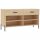 vidaXL Schuhbank Sonoma-Eiche 102x35x55 cm Holzwerkstoff