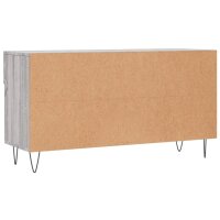 vidaXL Schuhbank Grau Sonoma 102x35x55 cm Holzwerkstoff