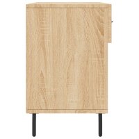 vidaXL Schuhbank Sonoma-Eiche 102x35x55 cm Holzwerkstoff