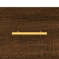 vidaXL Schuhbank Braun Eichen-Optik 102x35x55 cm Holzwerkstoff
