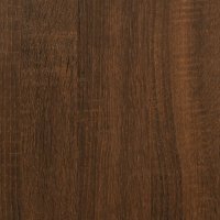 vidaXL Schuhbank Braun Eichen-Optik 102x35x55 cm Holzwerkstoff