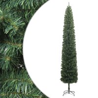 vidaXL Weihnachtsbaum Schlank mit St&auml;nder 270 cm PVC