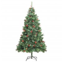 vidaXL Künstlicher Weihnachtsbaum Klappbar mit...