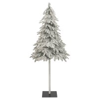 vidaXL Künstlicher Weihnachtsbaum Beschneit 150 cm