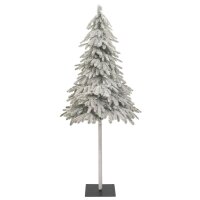 vidaXL K&uuml;nstlicher Weihnachtsbaum Beschneit 180 cm