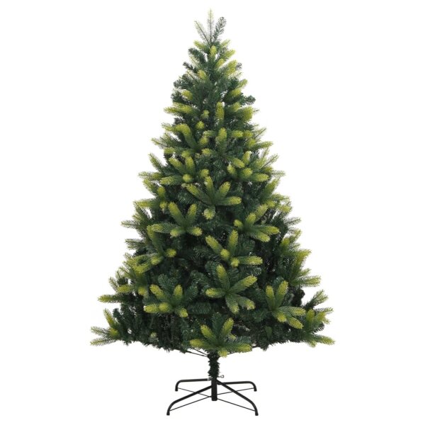 vidaXL K&uuml;nstlicher Weihnachtsbaum Klappbar mit St&auml;nder 150 cm