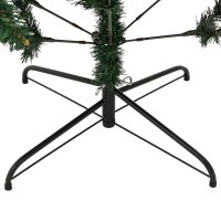 vidaXL K&uuml;nstlicher Weihnachtsbaum Klappbar mit St&auml;nder 150 cm