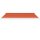 vidaXL Markise Einziehbar Orange und Braun 3,5x2,5 m Stoff & Aluminium
