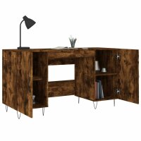 vidaXL Schreibtisch R&auml;uchereiche 140x50x75 cm Holzwerkstoff