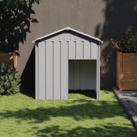 vidaXL Hundehütte mit Dach Hellgrau 117x103x123 cm...