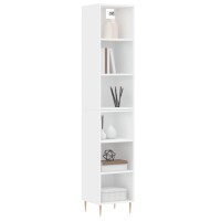 vidaXL Highboard Wei&szlig; 34,5x32,5x180 cm Holzwerkstoff