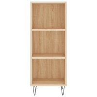 vidaXL Highboard Sonoma-Eiche 34,5x32,5x180 cm Holzwerkstoff