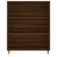 vidaXL Highboard Braun Eichen-Optik 69,5x32,5x180 cm Holzwerkstoff