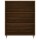 vidaXL Highboard Braun Eichen-Optik 69,5x32,5x180 cm Holzwerkstoff