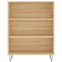 vidaXL Highboard Sonoma-Eiche 69,5x32,5x180 cm Holzwerkstoff