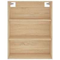 vidaXL Highboard Sonoma-Eiche 69,5x32,5x180 cm Holzwerkstoff