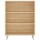 vidaXL Highboard Sonoma-Eiche 69,5x32,5x180 cm Holzwerkstoff