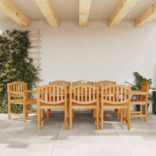 vidaXL Gartenst&uuml;hle 8 Stk. 58x59x88 cm Massivholz Teak