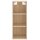 vidaXL Highboard Sonoma-Eiche 34,5x34x180 cm Holzwerkstoff