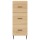 vidaXL Highboard Sonoma-Eiche 34,5x34x180 cm Holzwerkstoff