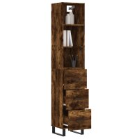 vidaXL Highboard R&auml;uchereiche 34,5x34x180 cm Holzwerkstoff