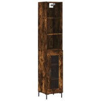 vidaXL Highboard R&auml;uchereiche 34,5x34x180 cm Holzwerkstoff