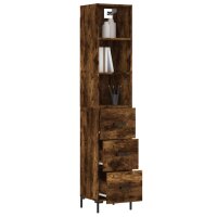 vidaXL Highboard R&auml;uchereiche 34,5x34x180 cm Holzwerkstoff