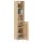 vidaXL Highboard Sonoma-Eiche 34,5x34x180 cm Holzwerkstoff