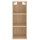 vidaXL Highboard Sonoma-Eiche 34,5x34x180 cm Holzwerkstoff