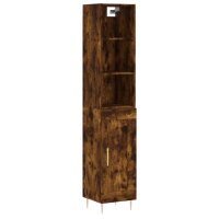 vidaXL Highboard R&auml;uchereiche 34,5x34x180 cm Holzwerkstoff