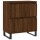 vidaXL Sideboards 2 Stk. Braun Eichen-Optik Holzwerkstoff