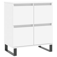 vidaXL Sideboards 3 Stk. Weiß Holzwerkstoff