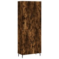 vidaXL Highboard Räuchereiche 69,5x34x180 cm...