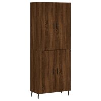 vidaXL Highboard Braun Eichen-Optik 69,5x34x180 cm...