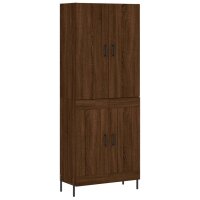 vidaXL Highboard Braun Eichen-Optik 69,5x34x180 cm...