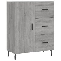 vidaXL Highboard Grau Sonoma 69,5x34x180 cm Holzwerkstoff