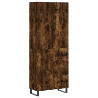 vidaXL Highboard Räuchereiche 69,5x34x180 cm...