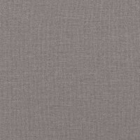 vidaXL Tagesbett mit Matratze Taupe 80x200 cm Stoff